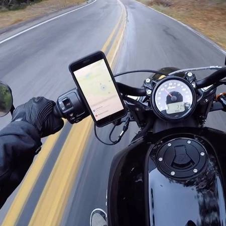Aluminum Motorcycle Handlebar Phone Mount
