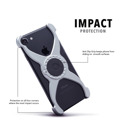 Apple iPhone 7/8 Predator Case Raw Aluminum