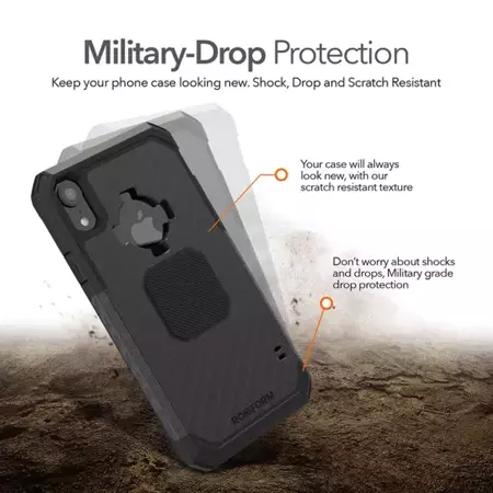 Apple iPhone XR Rugged Case Gunmetal