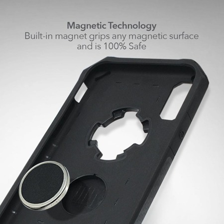 Die Hülle RokForm Rugged Gunmetal für Apple iPhone XS Max grau