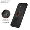 Die Hülle RokForm Rugged für Samsung S21 Ultra schwarze