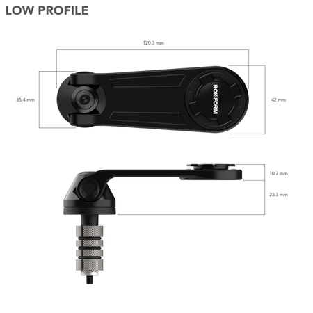 Uchwyt Motocyklowy Aluminiowy Rokform Pro Series