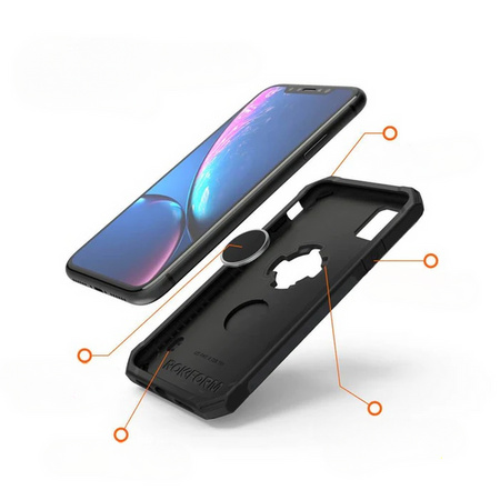 Etui Rokform Rugged Black Do iPhone 11 - Czarne