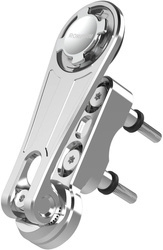 Aluminum Motorcycle Perch Mount - Polished