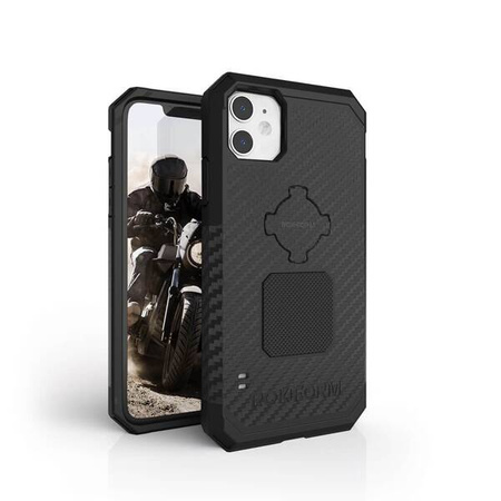 Die Hülle RokForm Rugged für Apple iPhone 11 schwarze