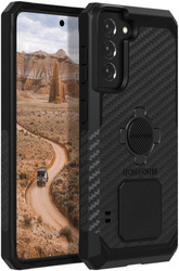 Die Hülle RokForm Rugged für Samsung S21 schwarze