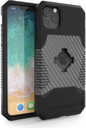 Die Hülle RokForm Rugged für Apple iPhone 11 Pro Max schwarze