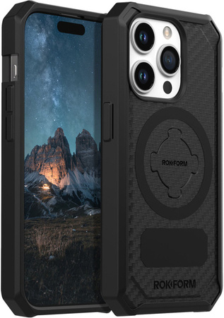 ROKFORM RUGGED BLACK MAG FÜR IPHONE 15 PRO MAX