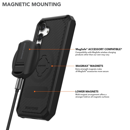 ROKFORM RUGGED CASE MAGSAFE FOR IPHONE 15 