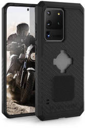 Die Hülle RokForm Rugged für Samsung Galaxy S20 Ultra schwarze