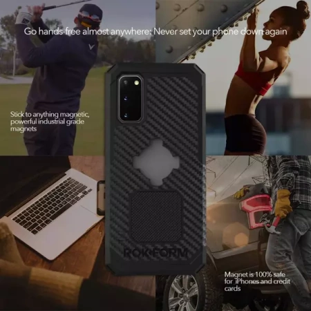Etui Rokform Rugged Black Do Galaxy S20