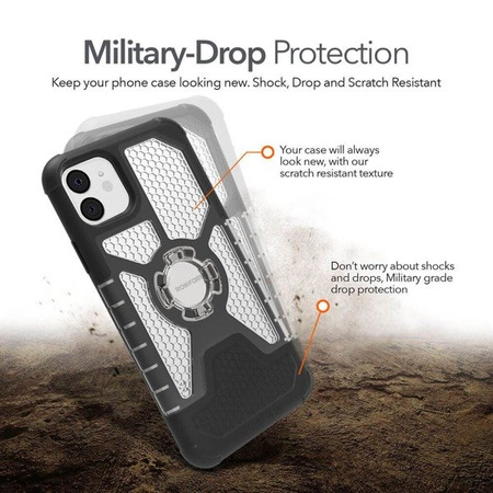 Etui Rokform Crystal Carbon Clear Do iPhone 11
