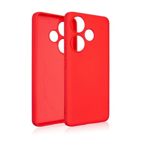 Beline Etui Silicone Xiaomi Poco F6 Czerwony