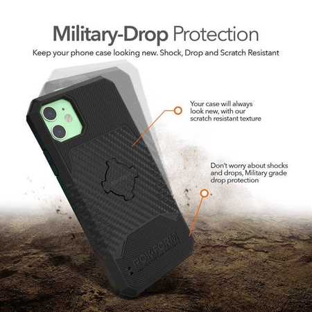 Etui Rokform Rugged Black Do iPhone 11 - Czarne