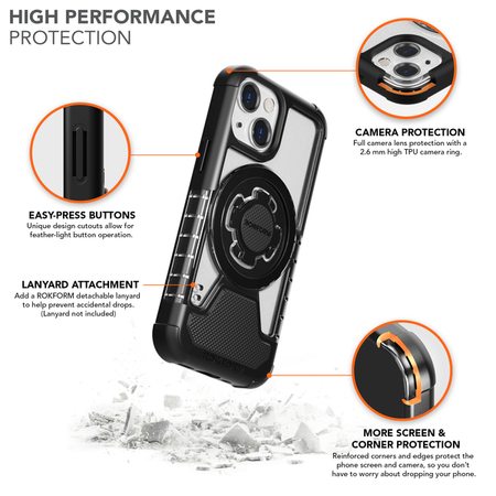 Etui Rokform Crystal Case Do iPhone 13 Mini