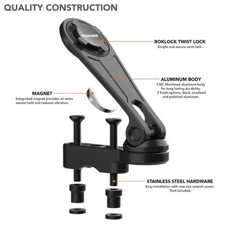 Aluminum Motorcycle Perch Mount