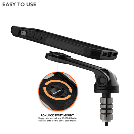 Uchwyt Motocyklowy Aluminiowy Rokform Pro Series