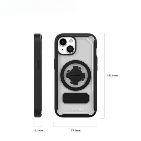 Etui Rokform Crystal Case MagSafe Do iPhone 15