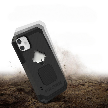 Die Hülle RokForm Rugged für Apple iPhone 11 schwarze