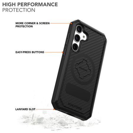 ROKFORM RUGGED CASE MAGSAFE FOR IPHONE 15 