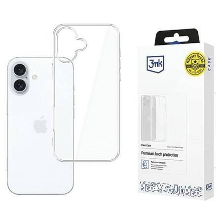 3MK Clear Case iPhone 16 Plus 