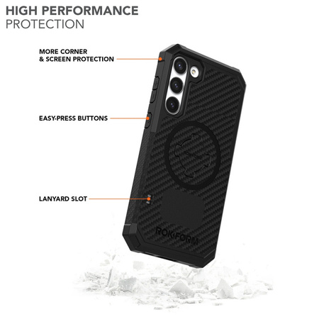 ETUI ROKFORM RUGGED BLACK DO GALAXY S23+ PLUS 5G