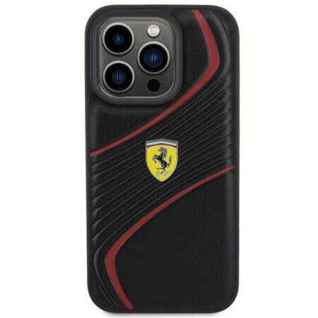 Etui Ferrari Hardcase Metal Logo Do iPhone 15 Pro