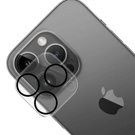 Szkło na Aparat 3MK Lens Pro Full Cover do iPhone 15 Pro / 15 Pro Max