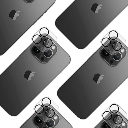 Szkło na Aparat 3MK Lens Pro Full Cover do iPhone 15 Pro / 15 Pro Max