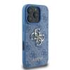 Etui Guess do iPhone 16 Pro niebieski 4G Big Logo