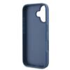 Etui Guess do iPhone 16 niebieski 4G Bottom Stripe